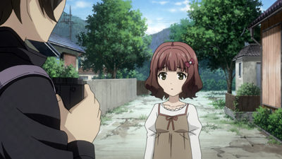 納鳴訪ねて真咲を疑う