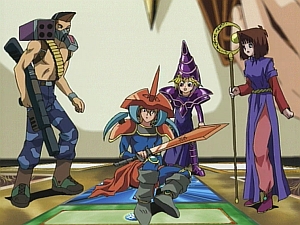 メタモルポットの罠！炎の剣士危うし